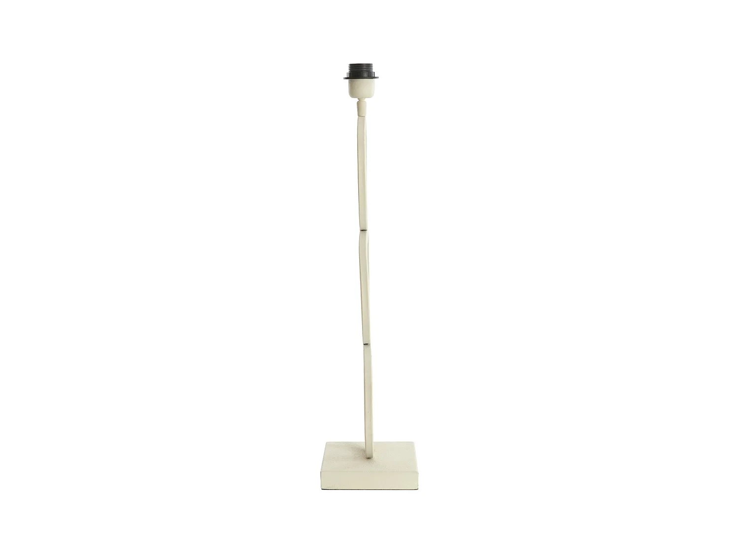 Pied de lampe STELIUS - 33x17x59cm - Blanc