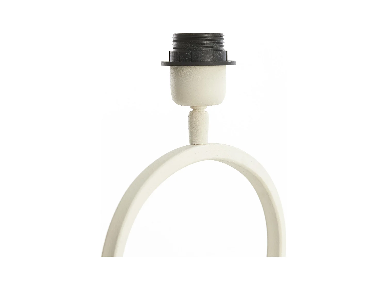 Pied de lampe STELIUS - 33x17x59cm - Blanc