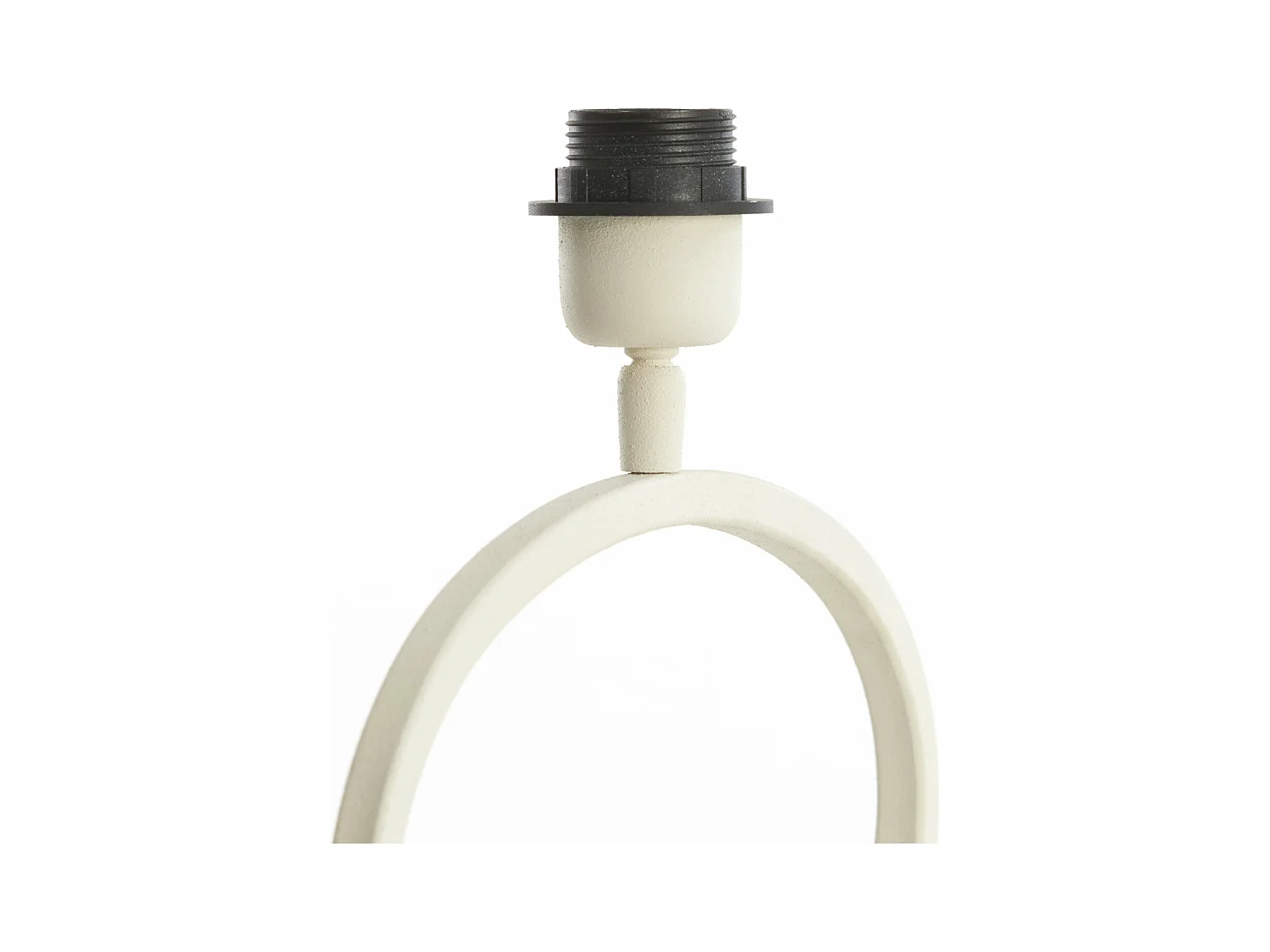 Pied de lampe STELIUS - 33x17x59cm - Blanc