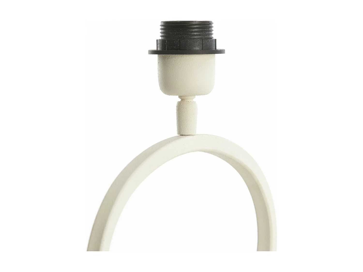 Pied de lampe STELIUS - 33x17x59cm - Blanc