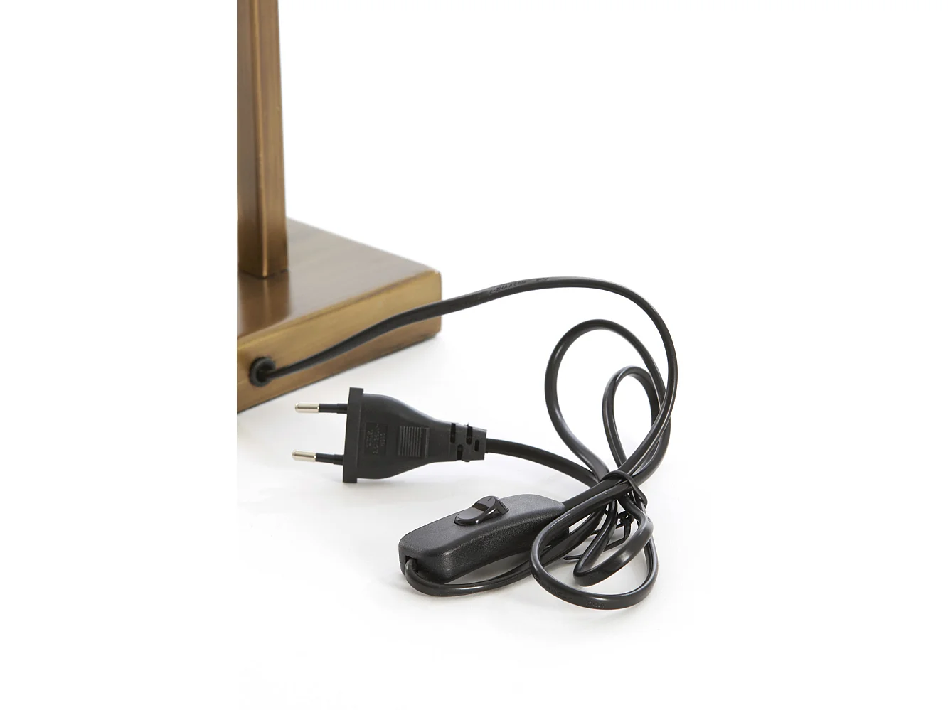 Pied de lampe SHIVA - 20x10x41cm - Bronze