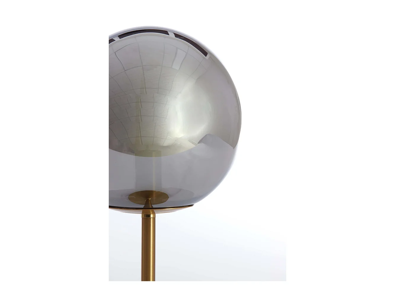 Tischlampe MEDINA - Ø20x43cm - Grau