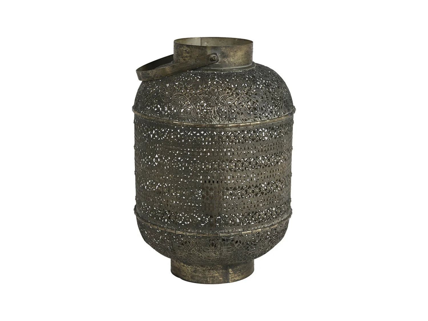 Lampe de table UDUPI - Ø31x45,5cm - Marron