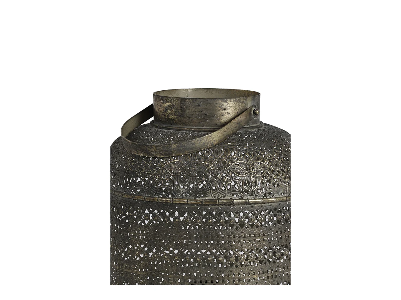 Lampe de table UDUPI - Ø31x45,5cm - Marron