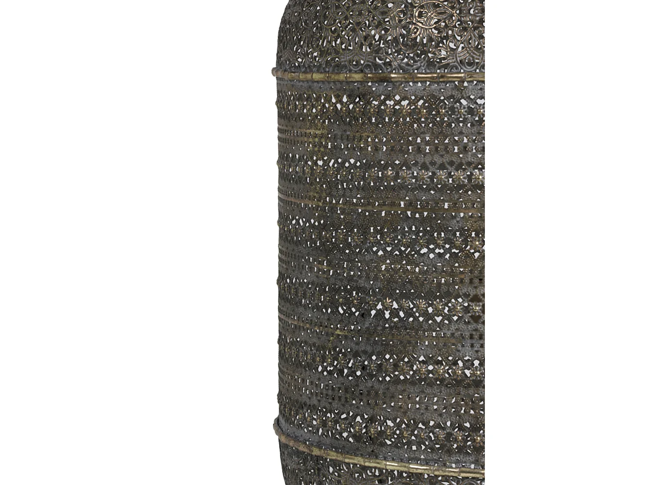 Lampe de table UDUPI - Ø31x45,5cm - Marron