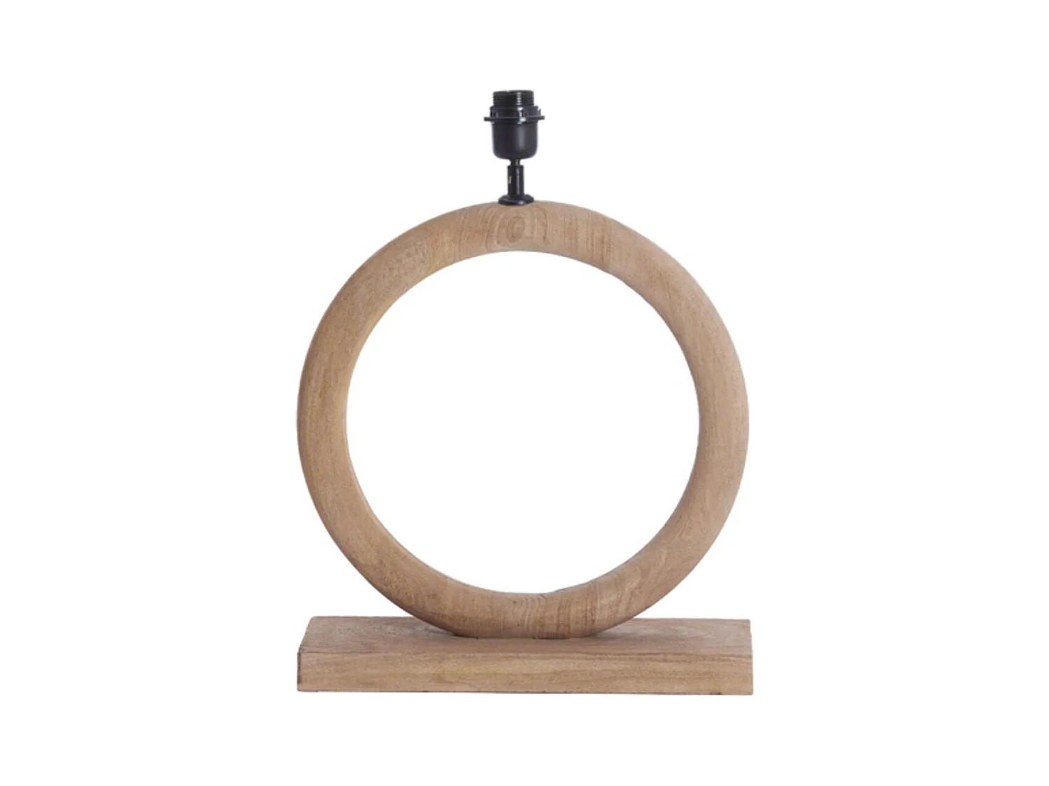 Pied de lampe NUBIA - 41x13x44cm - Marron