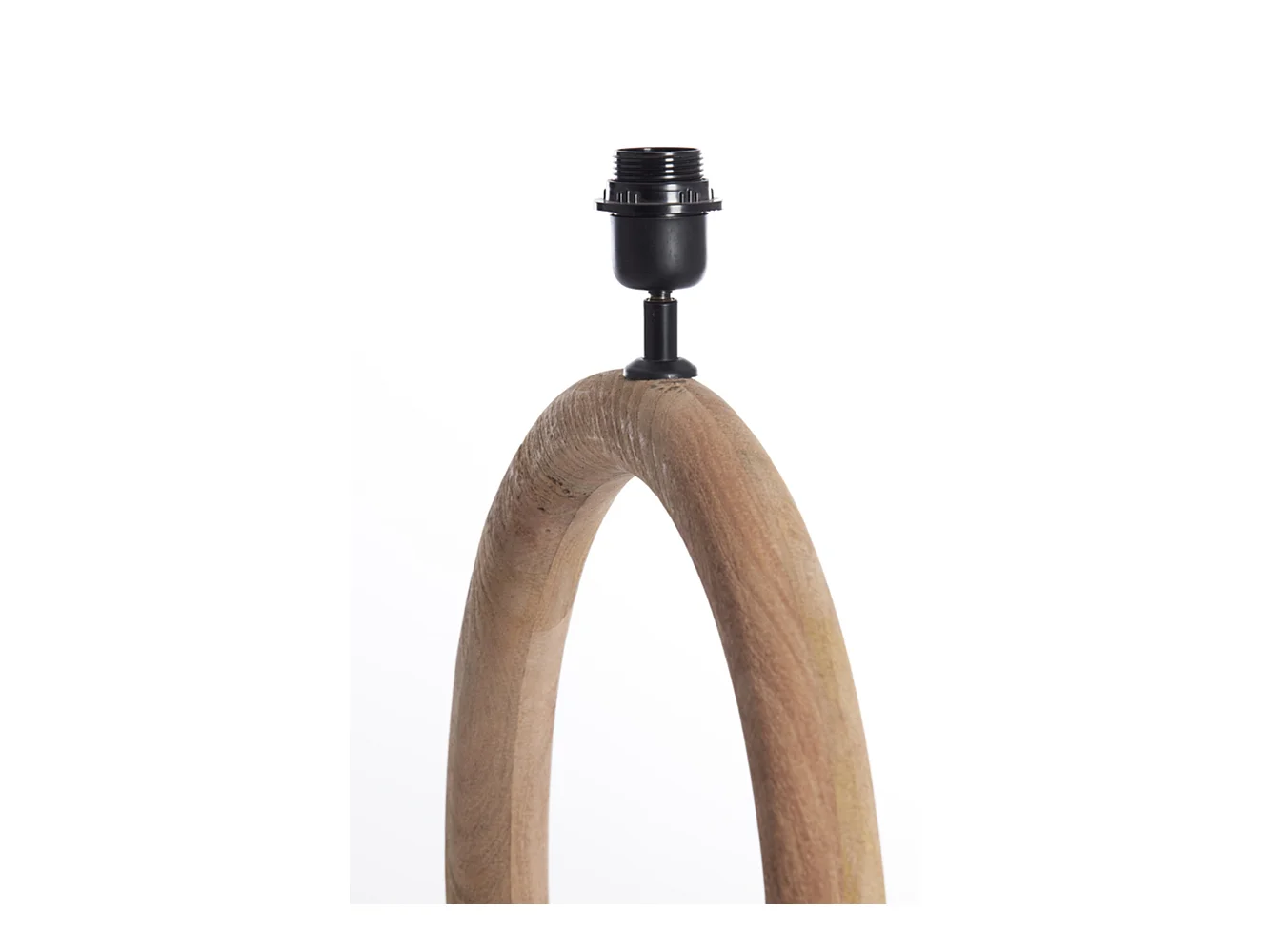 Pied de lampe NUBIA - 41x13x44cm - Marron