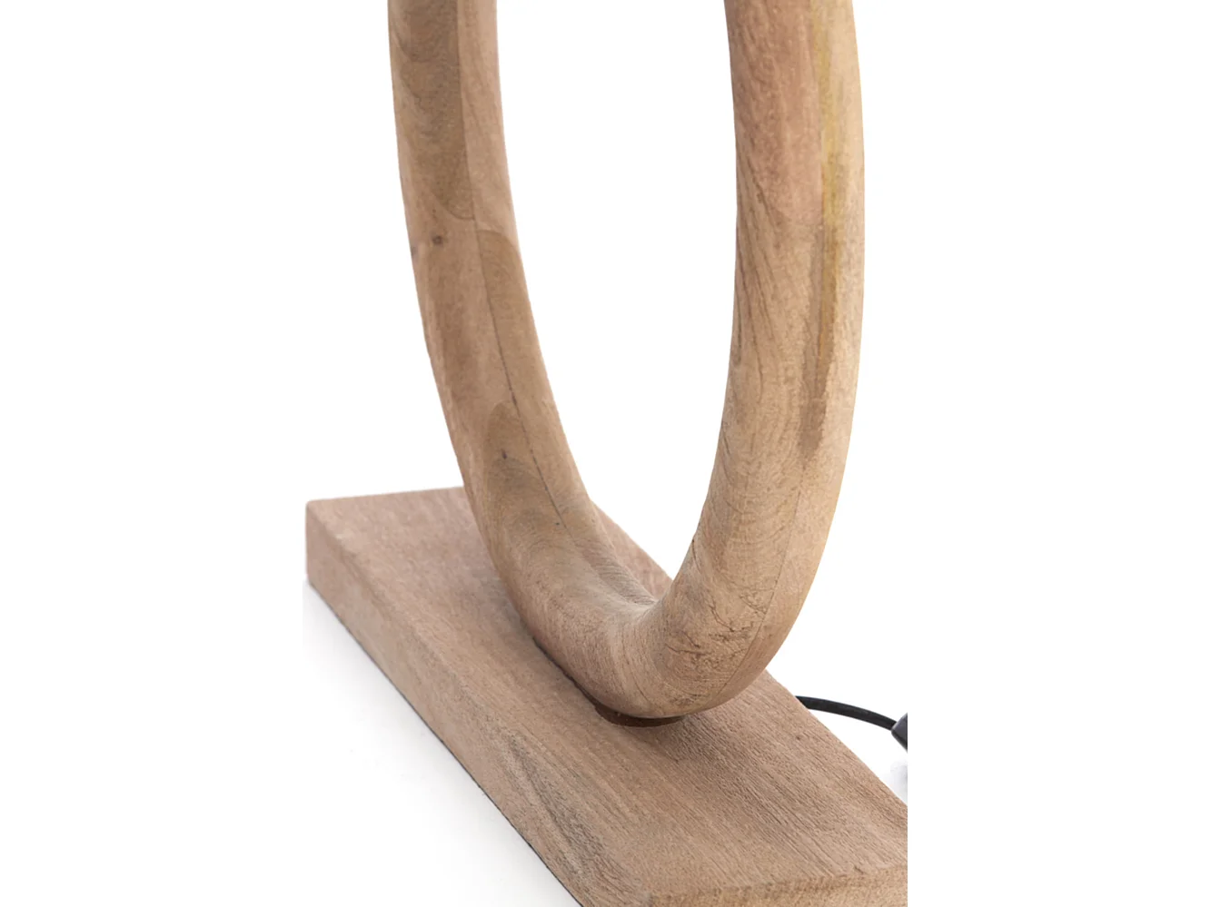 Pied de lampe NUBIA - 41x13x44cm - Marron