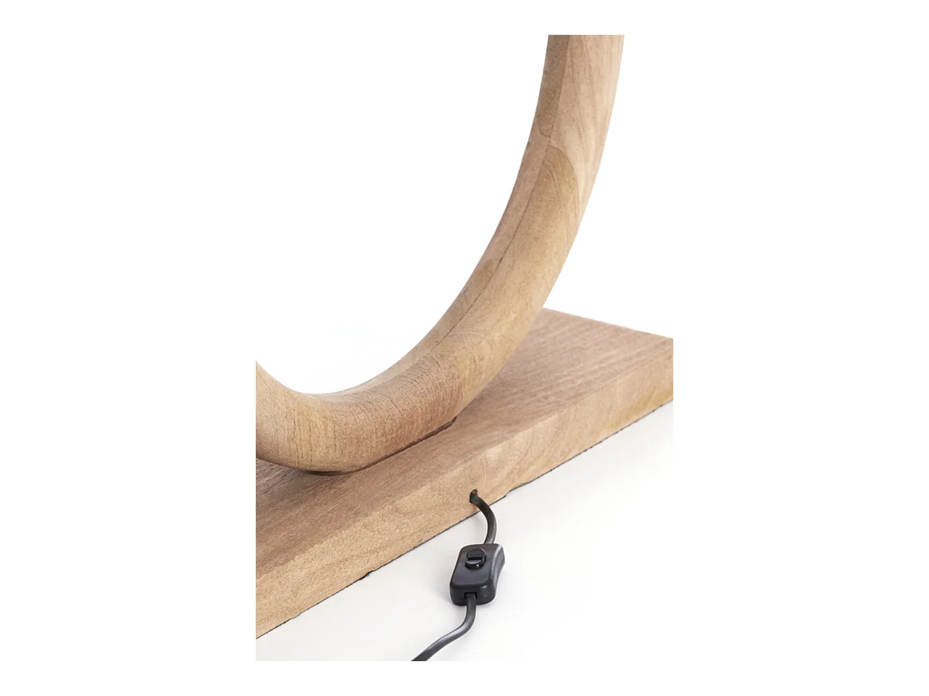 Pied de lampe NUBIA - 41x13x44cm - Marron