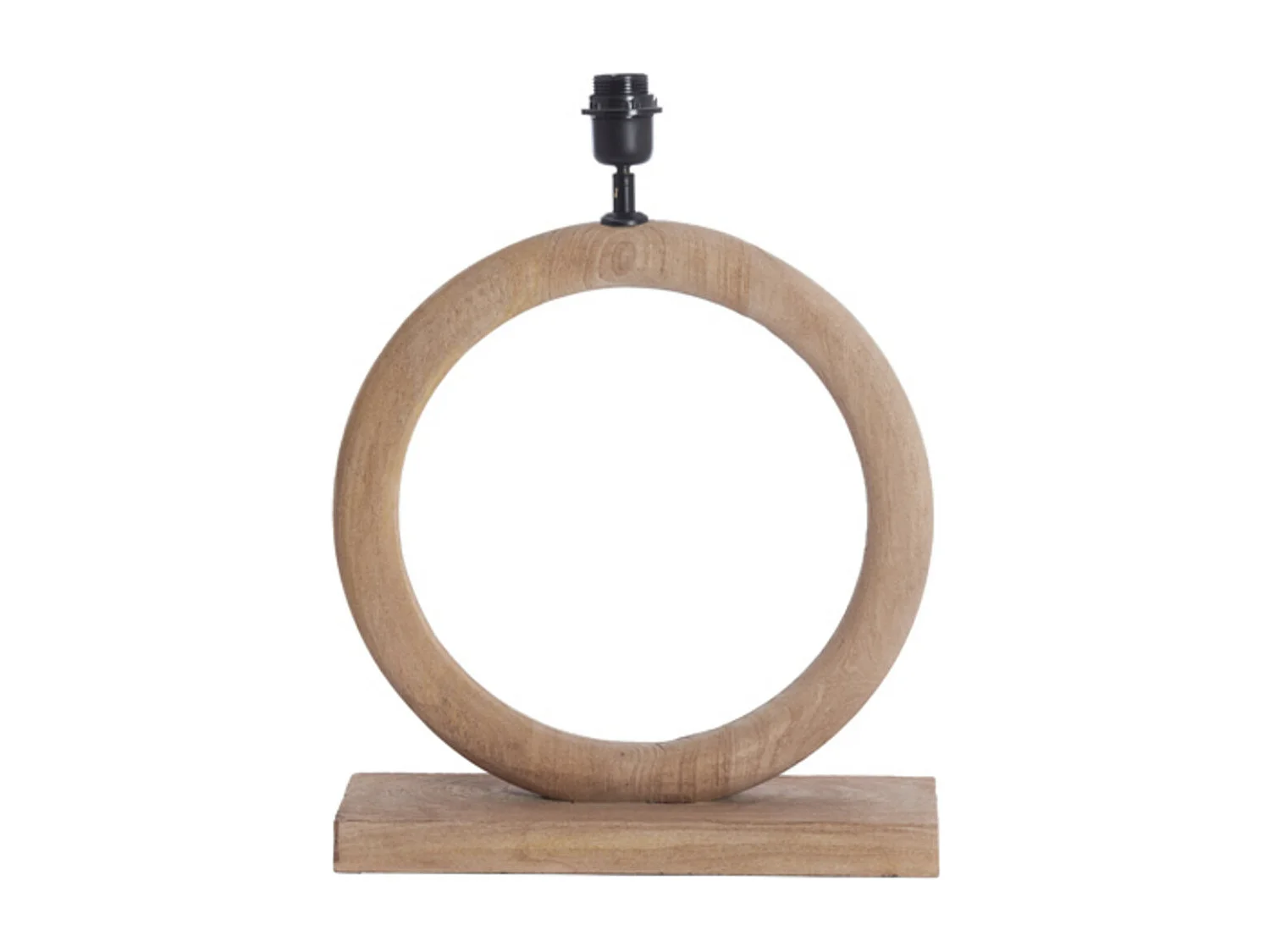 Pied de lampe NUBIA - 41x13x44cm - Marron