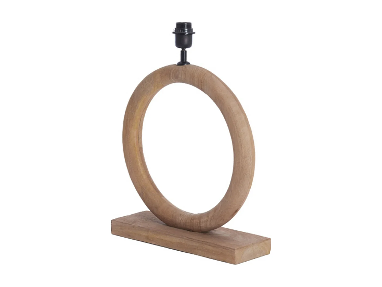 Pied de lampe NUBIA - 41x13x44cm - Marron