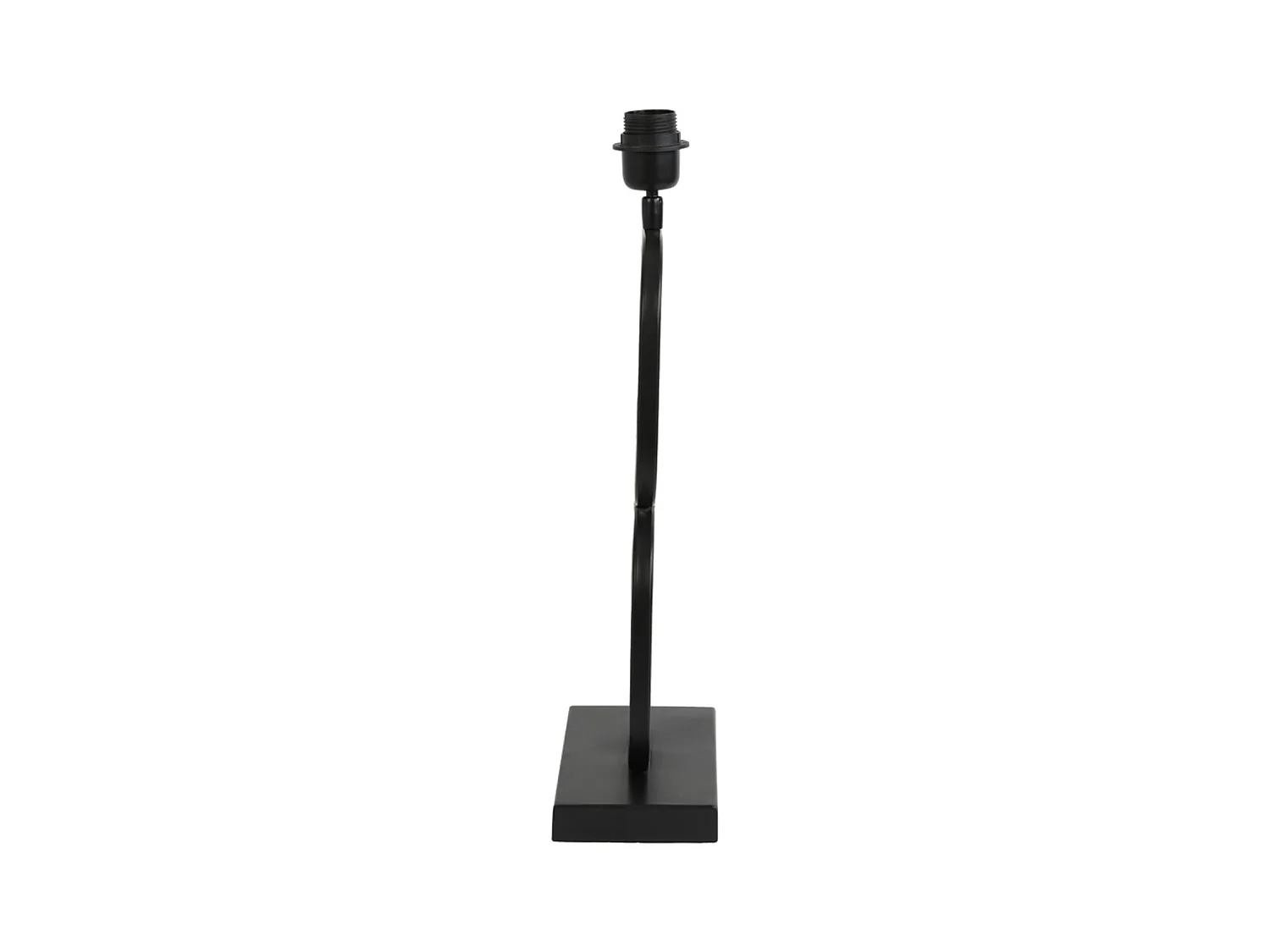Pied de lampe LUTIKA - 23x11,5x46cm - Noir