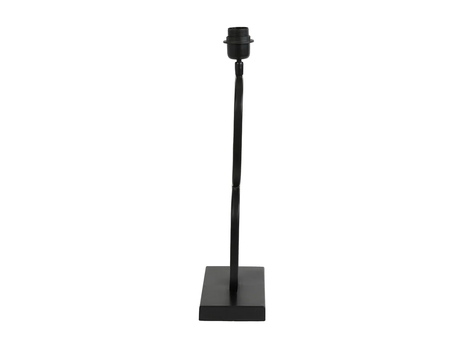 Pied de lampe LUTIKA - 23x11,5x46cm - Noir