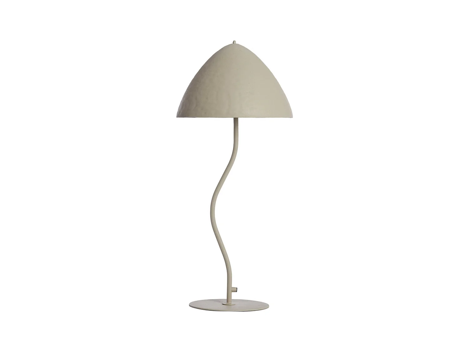 Lampe de table ELIMO - Ø25x67cm - Gris