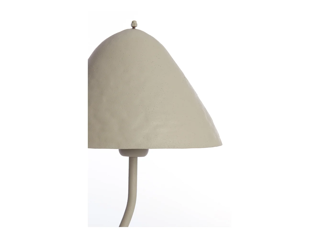 Lampe de table ELIMO - Ø25x67cm - Gris