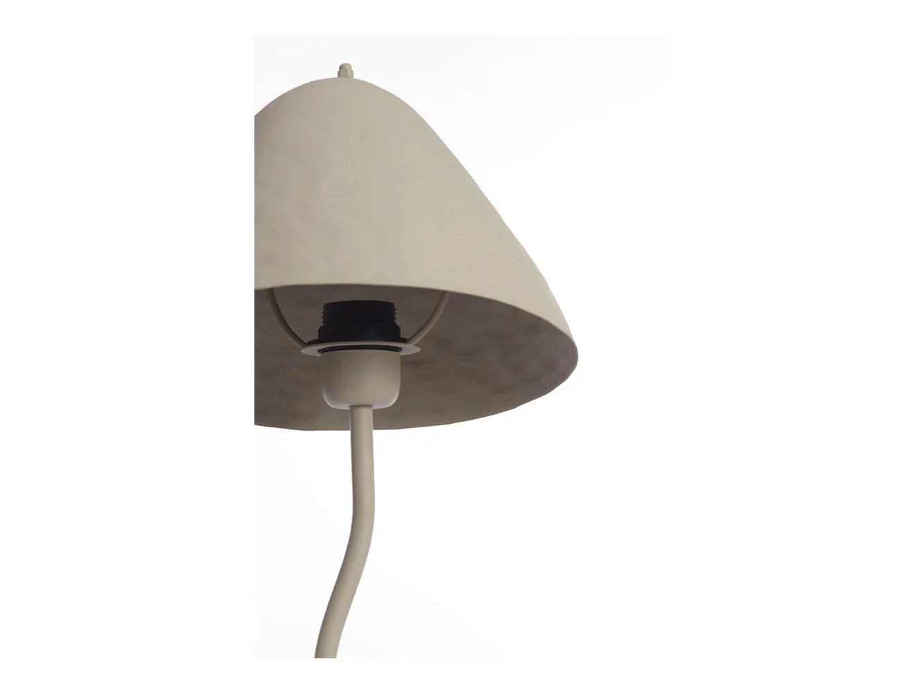Lampe de table ELIMO - Ø25x67cm - Gris