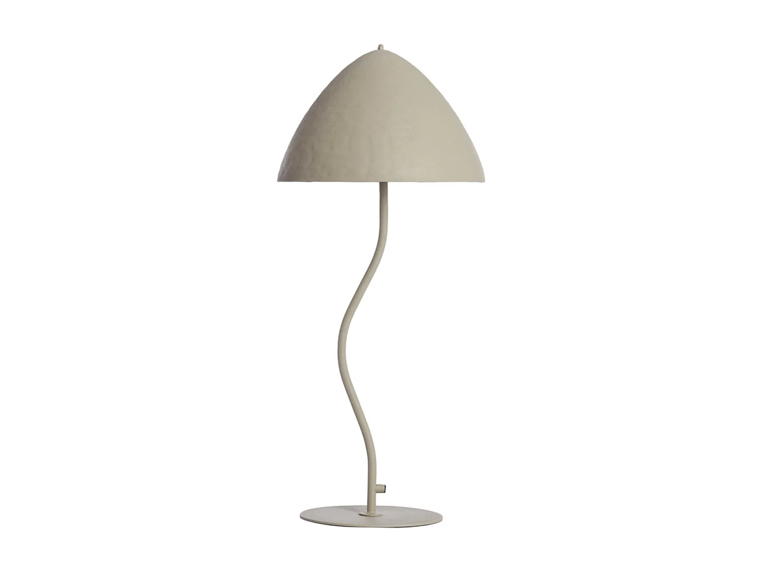 Lampe de table ELIMO - Ø25x67cm - Gris