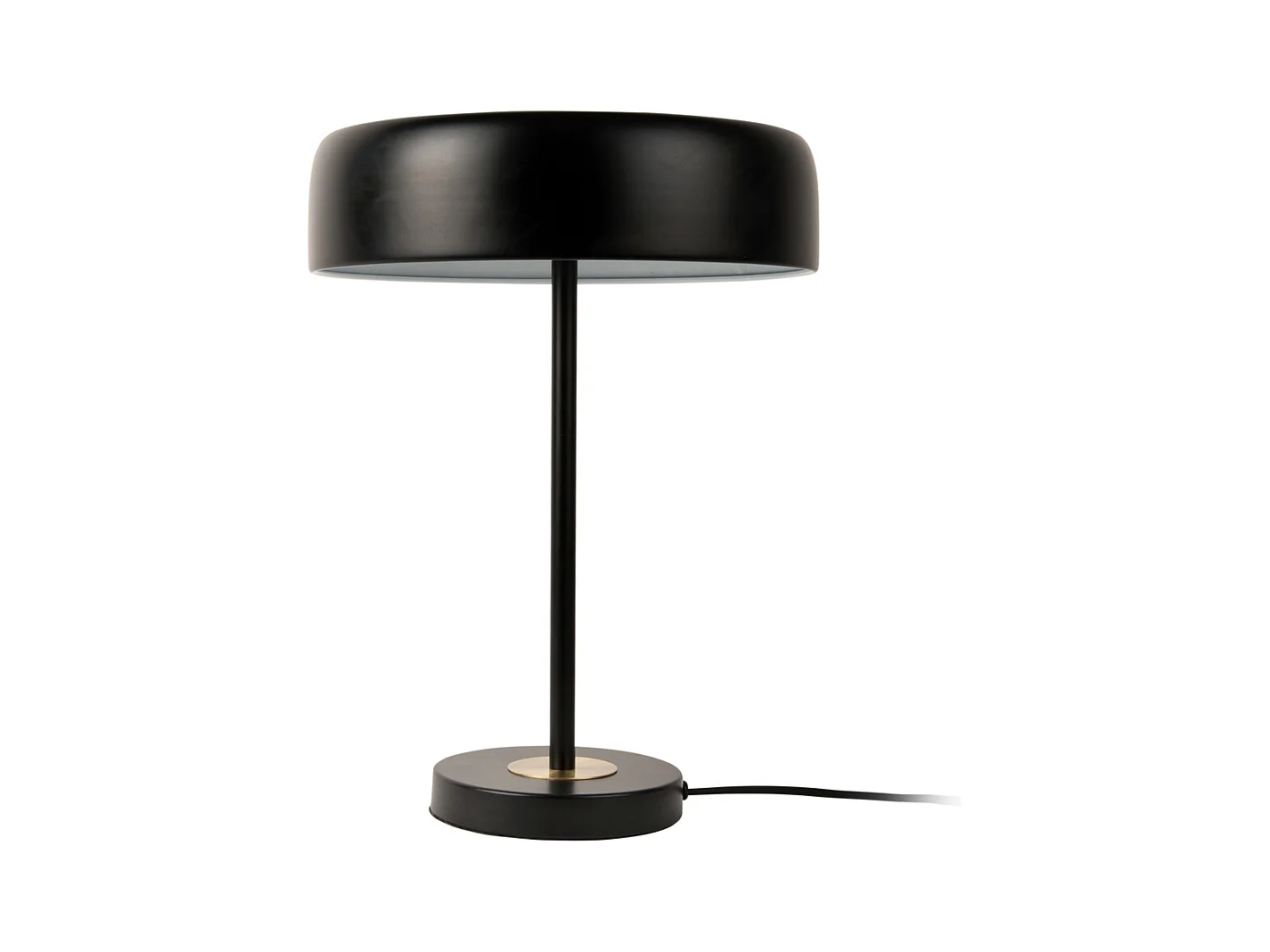 Lampe de table Gold Disc - Noir