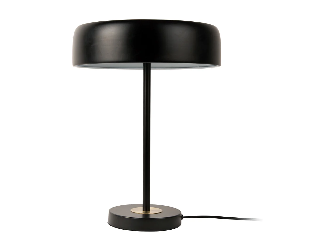 Lampe de table Gold Disc - Noir