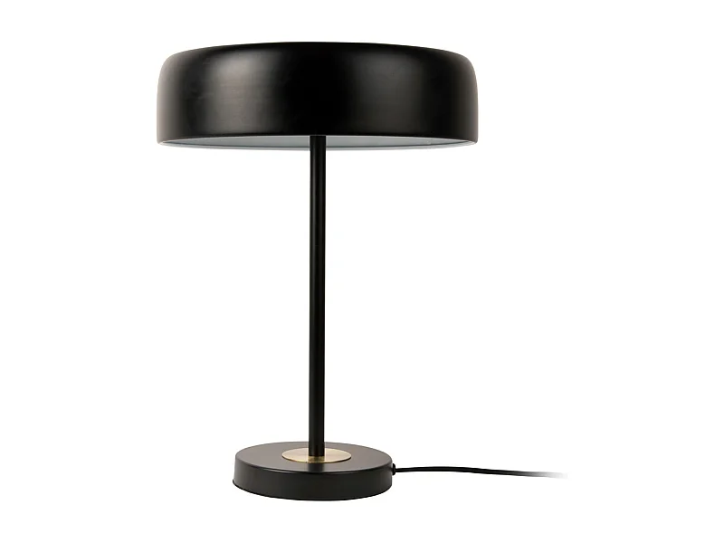 Lampe de table Gold Disc - Noir