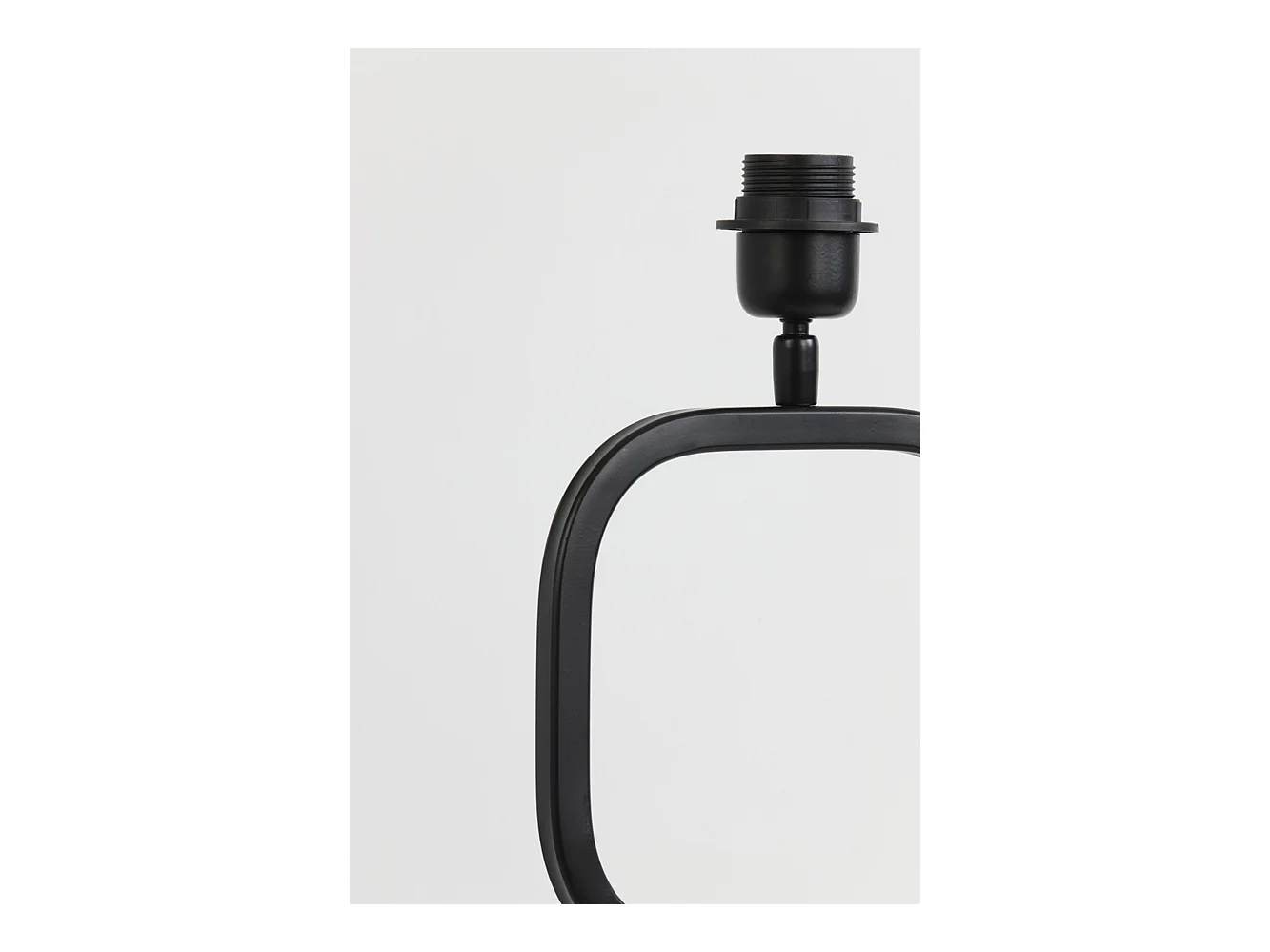 Pied de lampe LUTIKA - 23x11,5x69cm - Noir