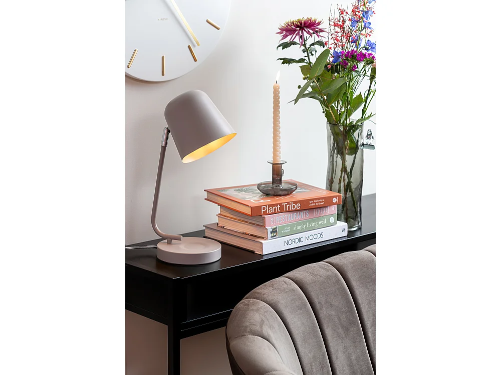 Lampe de table Encantar - Gris chaud