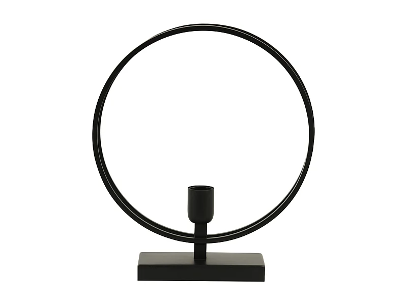 Tafellamp RUDRA - 35x10x40cm - Zwart