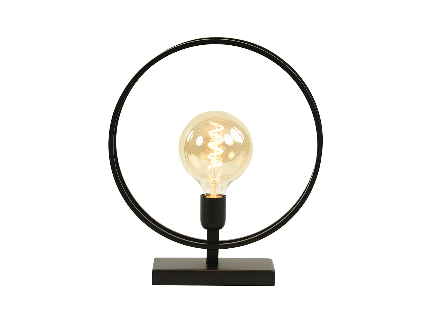 Tafellamp RUDRA - 35x10x40cm - Zwart