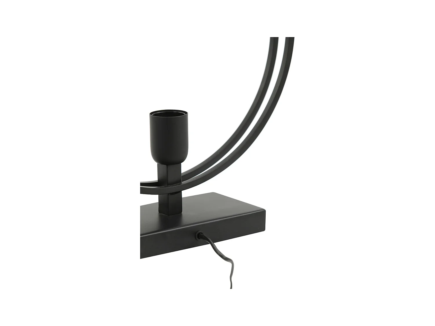 Tafellamp RUDRA - 35x10x40cm - Zwart