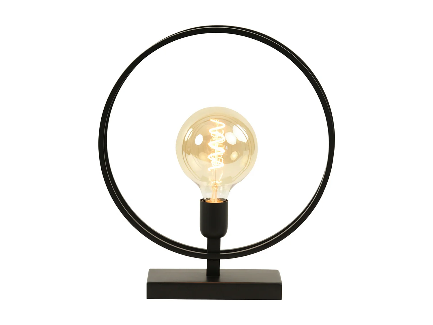 Lampe de table RUDRA - 35x10x40cm - Noir