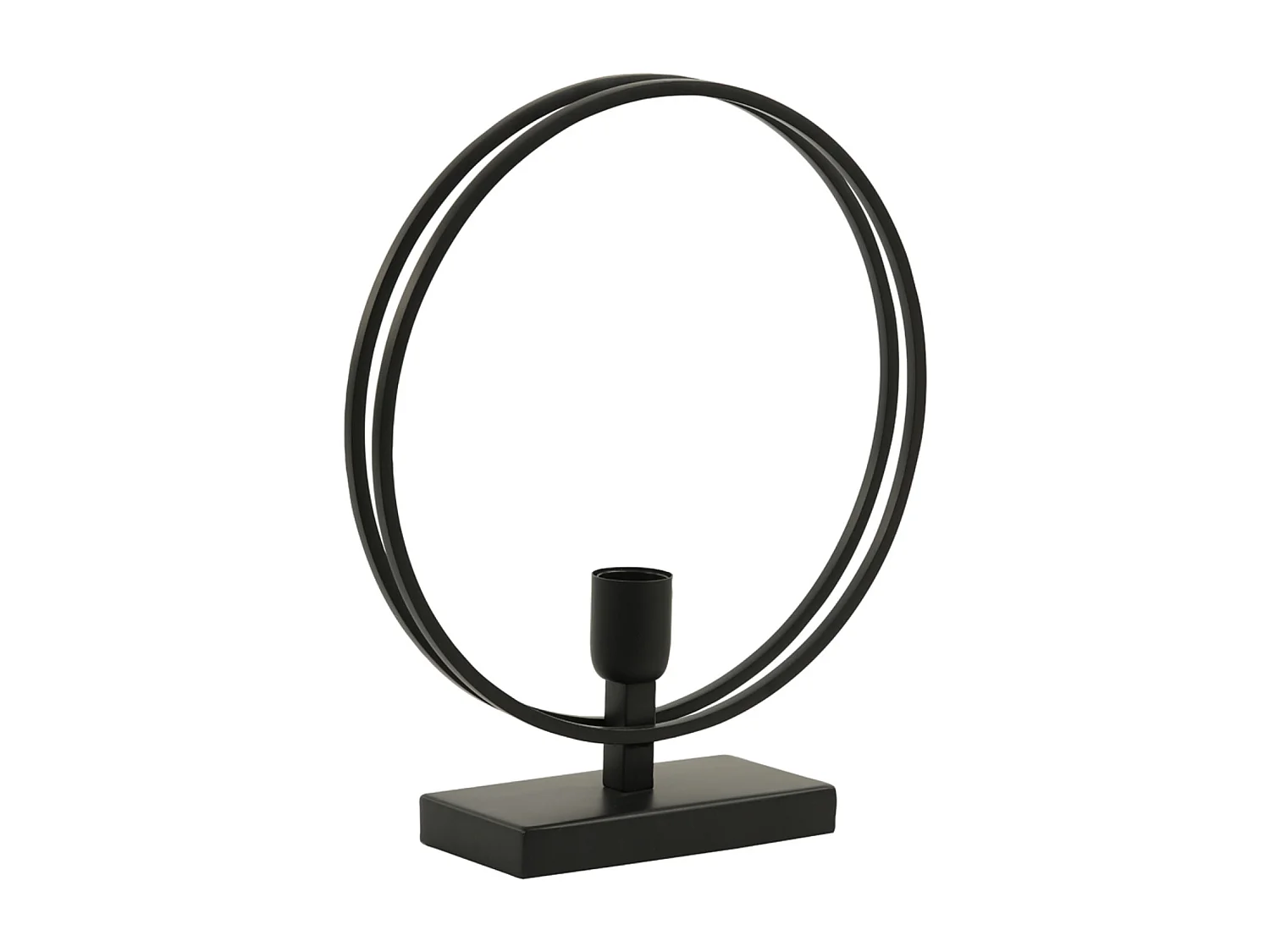 Lampe de table RUDRA - 35x10x40cm - Noir
