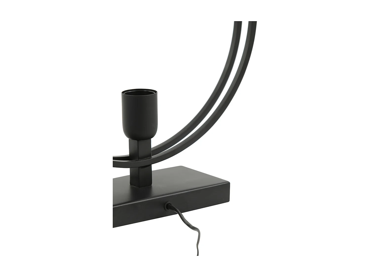 Lampe de table RUDRA - 35x10x40cm - Noir
