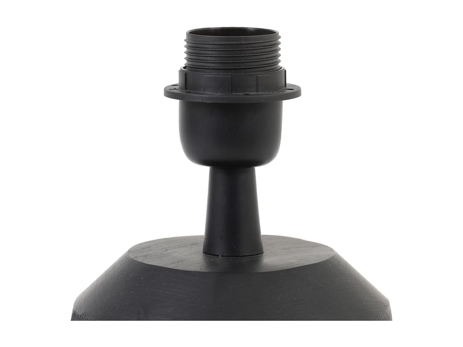 Pied de lampe LILOU - Ø16x18cm - Noir