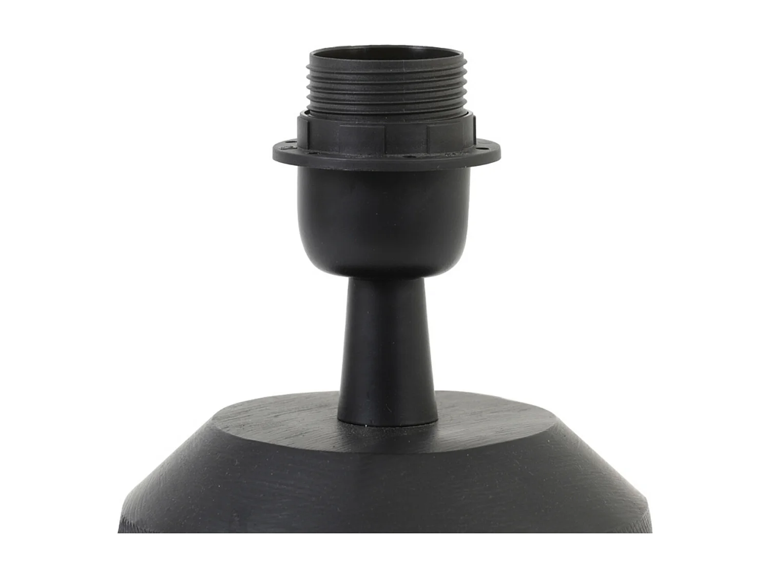 Pied de lampe LILOU - Ø16x18cm - Noir