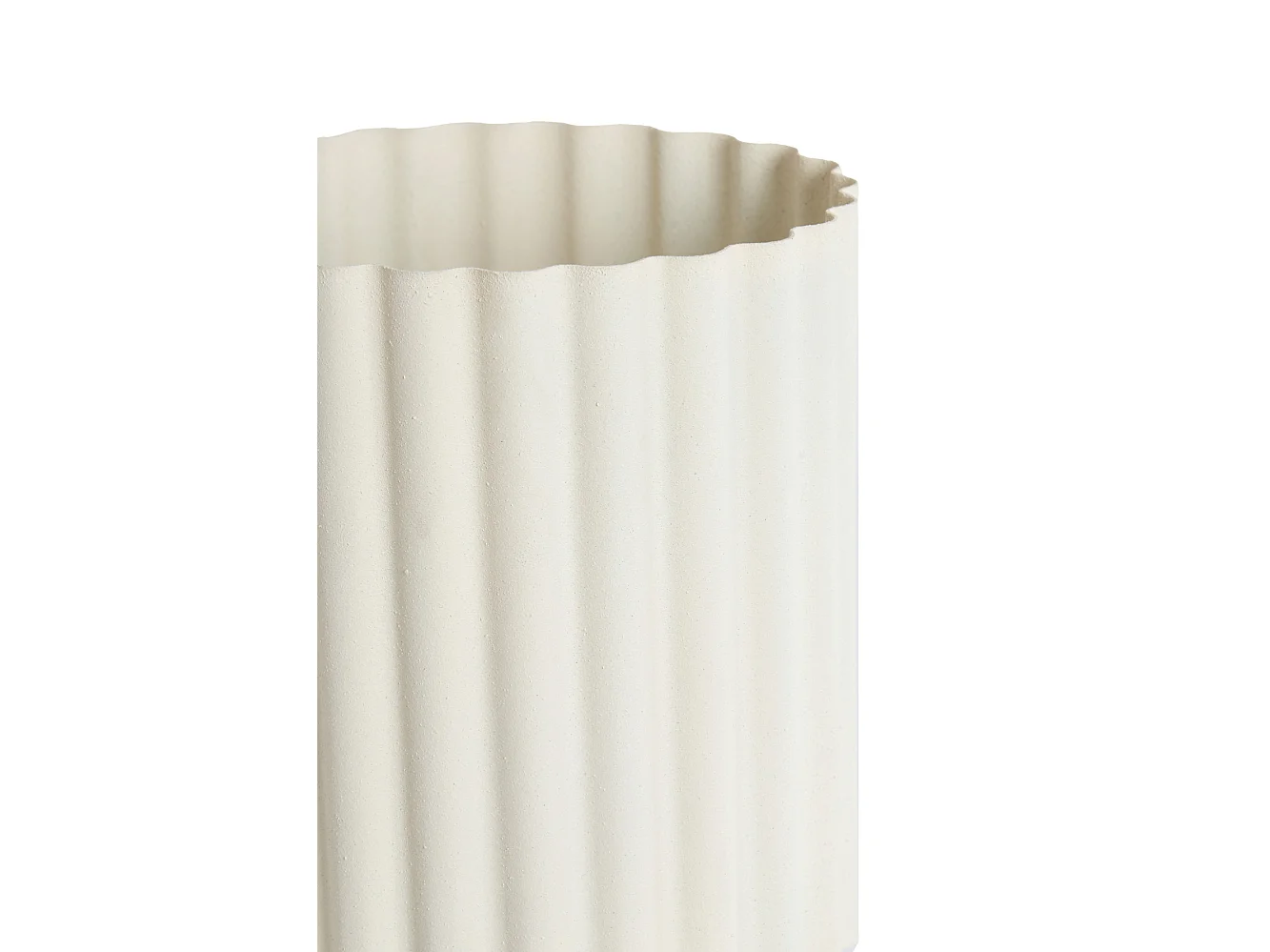 Lampe de table ARDALES - Ø16x30cm - Blanc