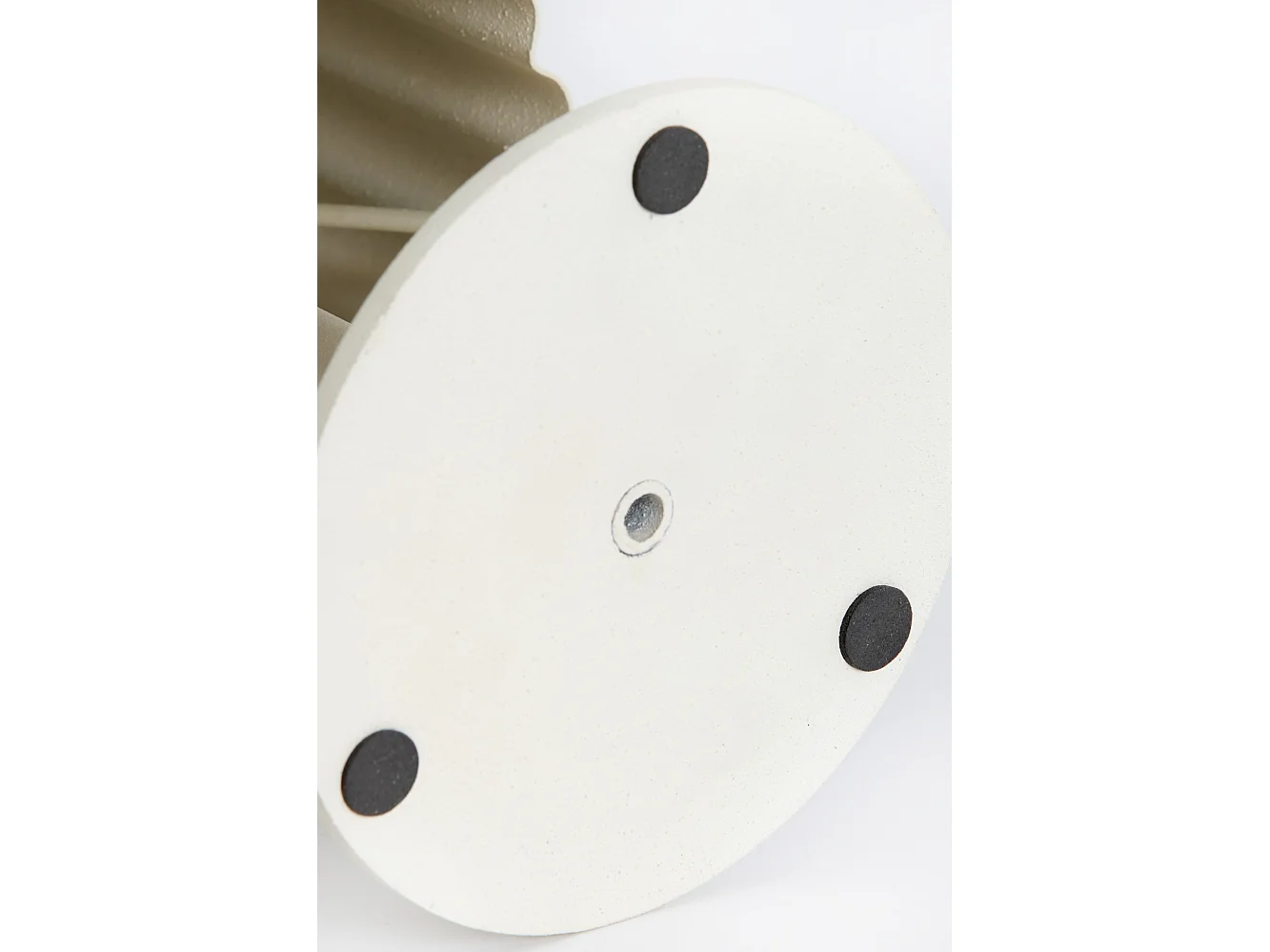 Lampe de table ARDALES - Ø16x30cm - Blanc