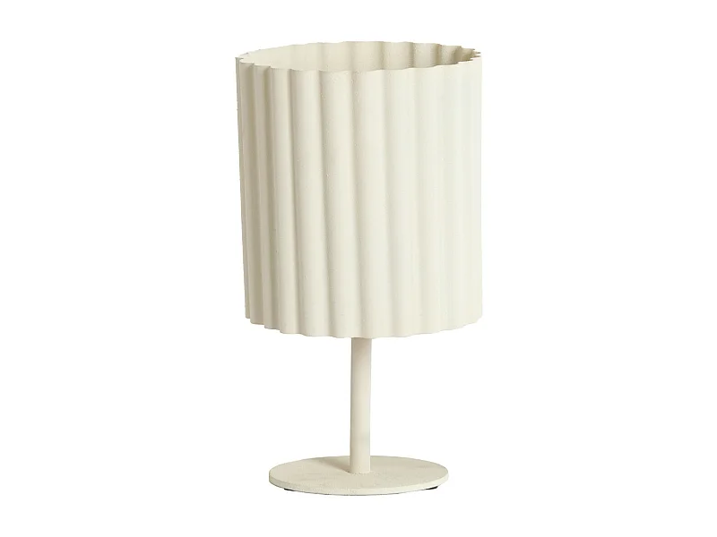 Tafellamp ARDALES - Ø16x30cm - Wit