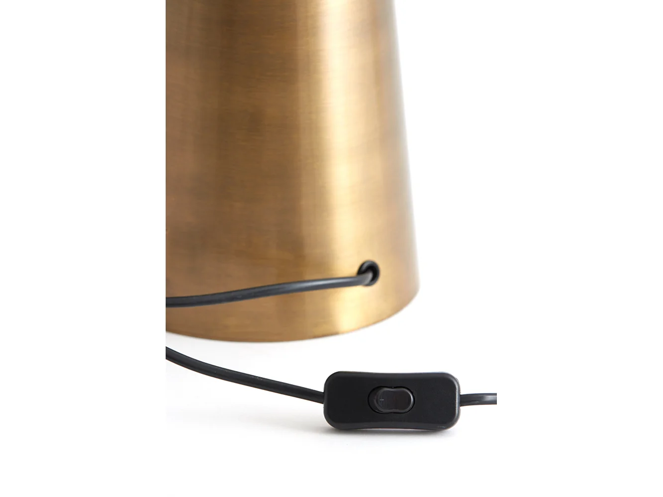 Pied de lampe YELOS - Ø16,5x35cm - Bronze