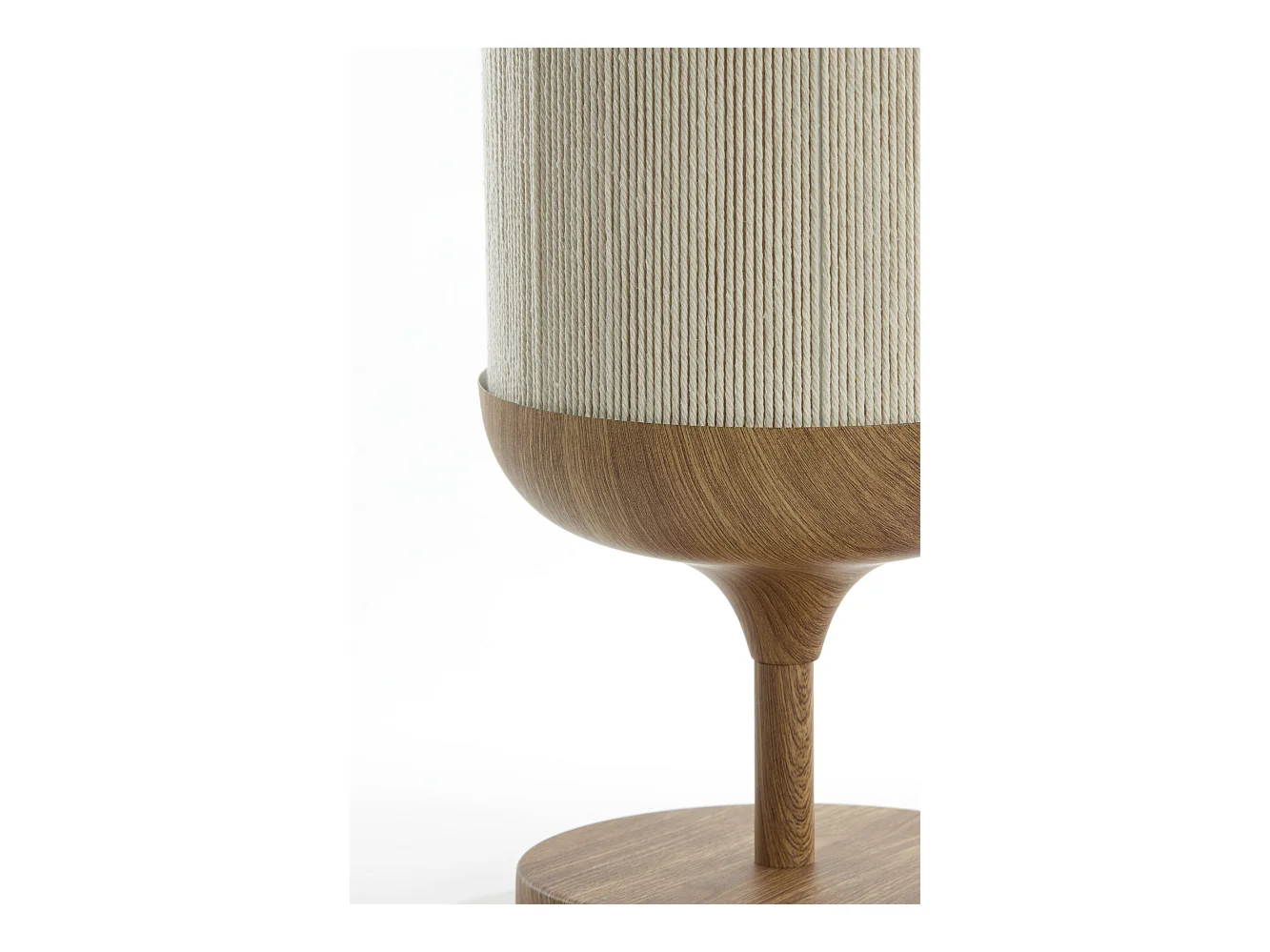 Lampe de table DANIA - Ø22,5x50cm - Marron