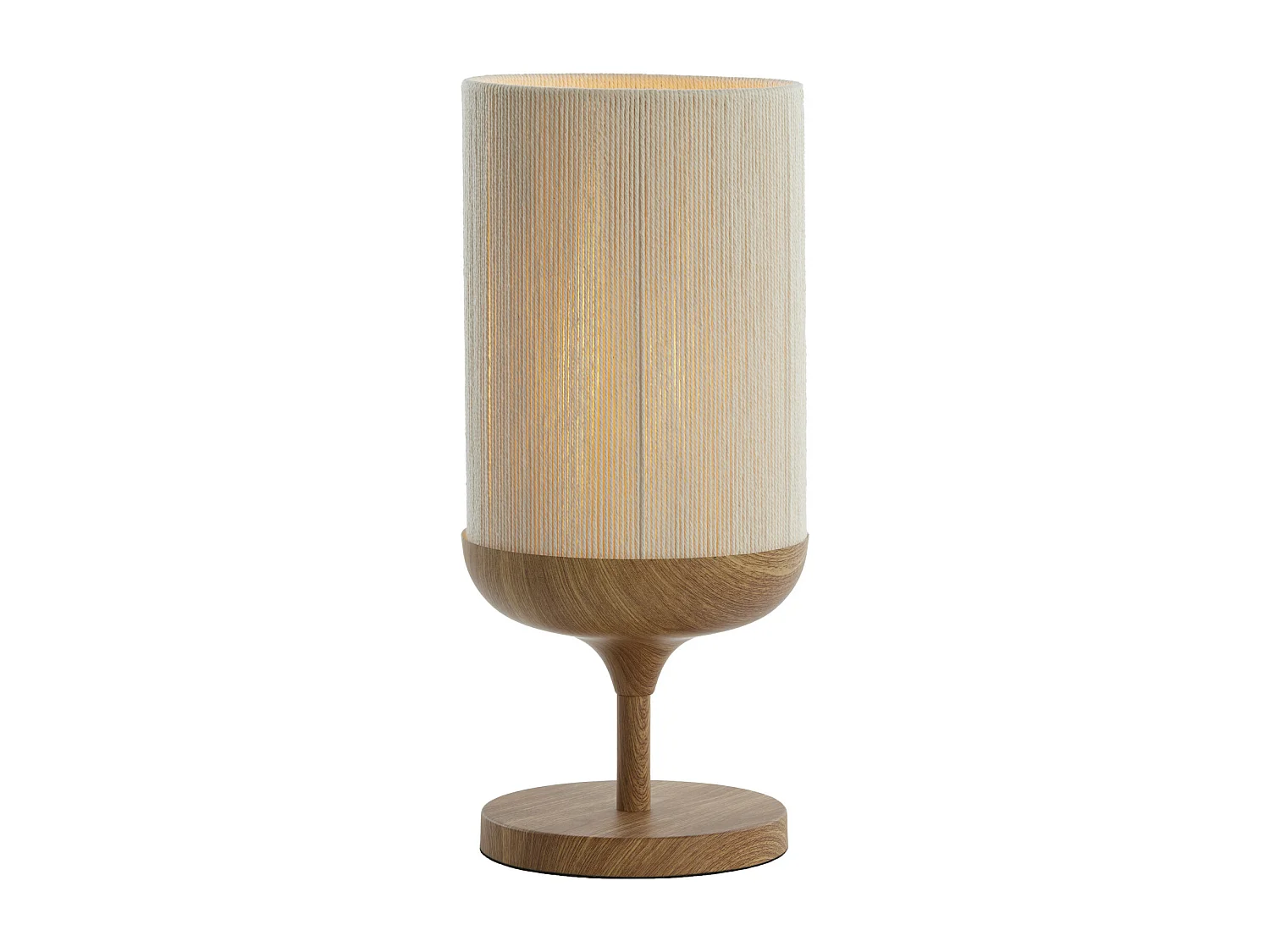 Lampe de table DANIA - Ø22,5x50cm - Marron