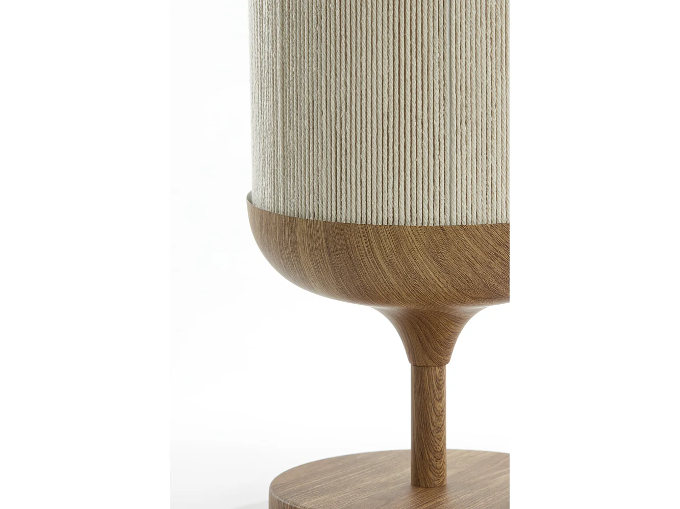 Lampe de table DANIA - Ø22,5x50cm - Marron