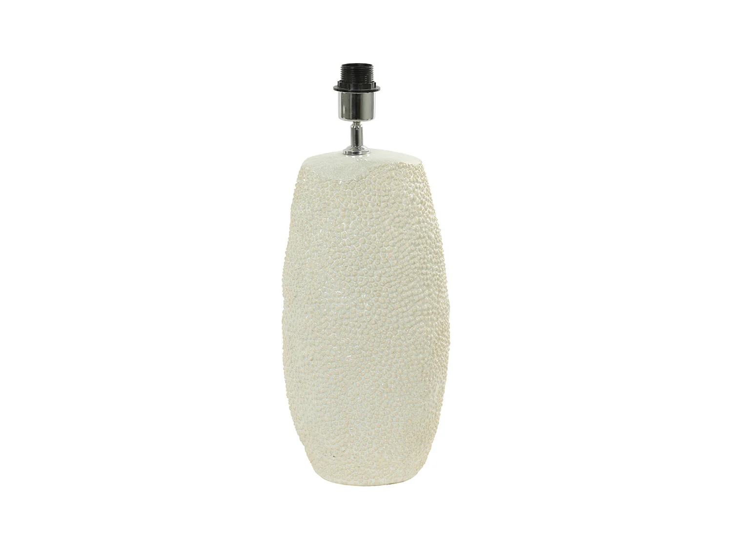 Pied de lampe KYARA - 30,5x30,5x51,5 - Blanc