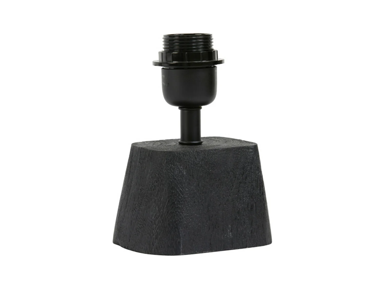 Pied de lampe KARDAN - 11x9x19cm - Noir