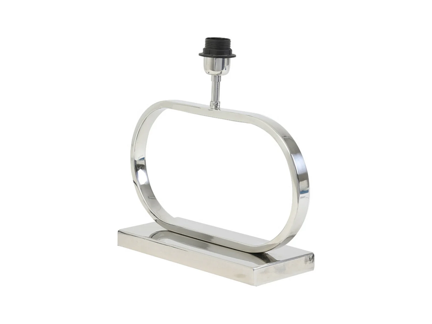 Pied de lampe JAMIRO - 37x13x29cm - Argent