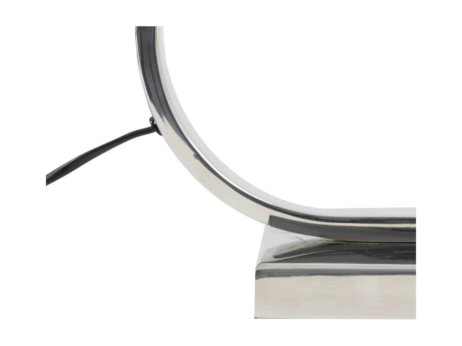 Pied de lampe JAMIRO - 37x13x29cm - Argent