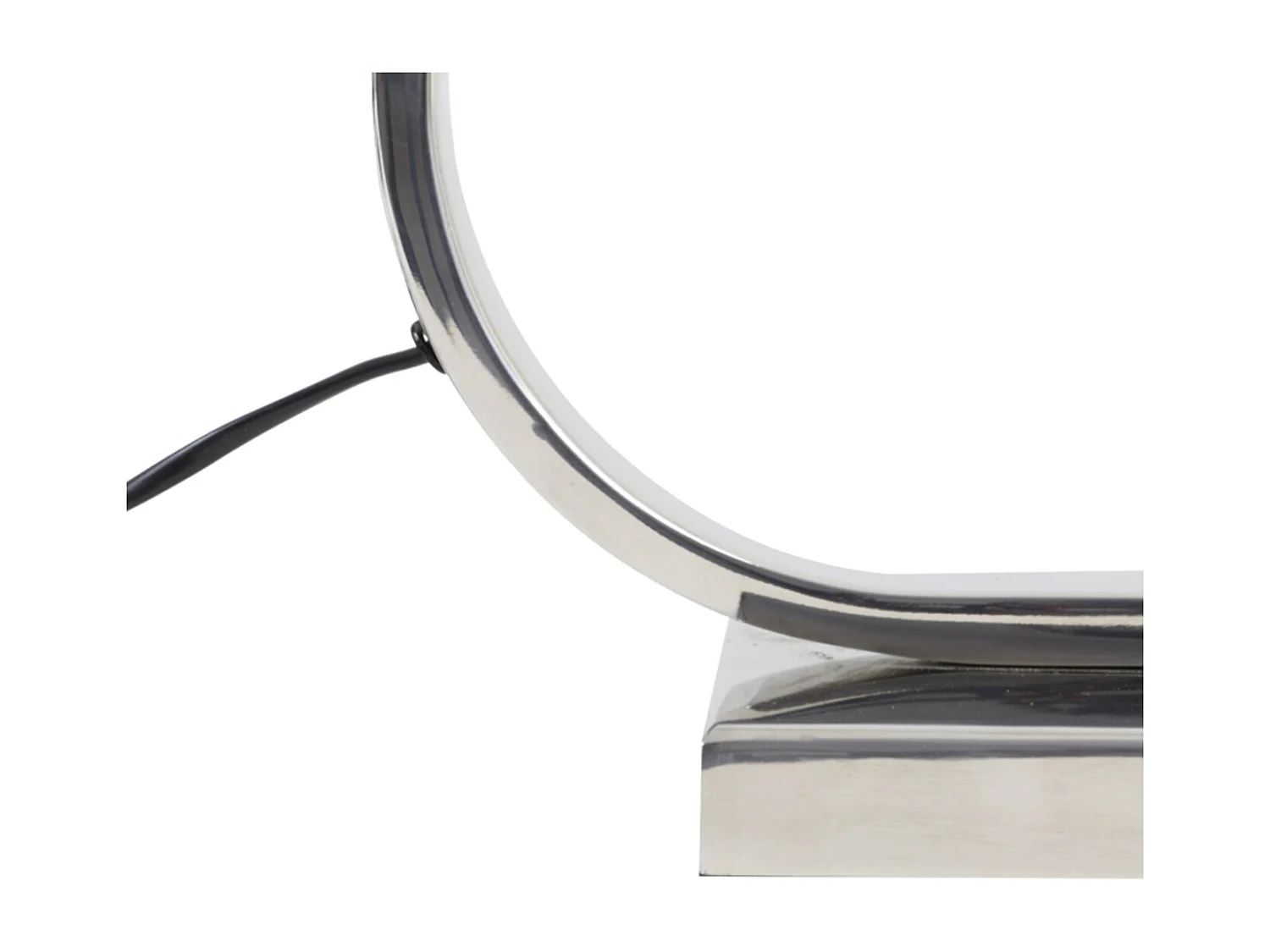 Pied de lampe JAMIRO - 37x13x29cm - Argent