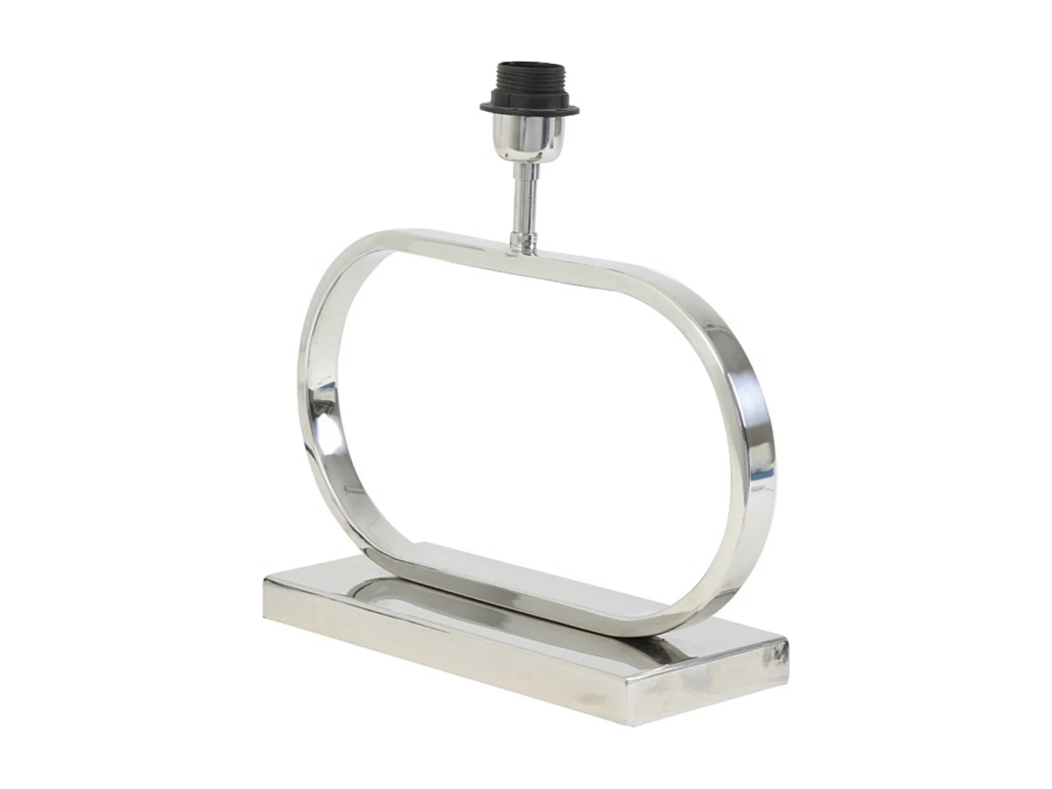 Pied de lampe JAMIRO - 37x13x29cm - Argent