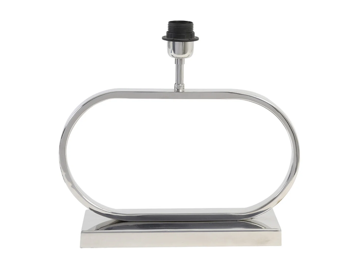 Pied de lampe JAMIRO - 37x13x29cm - Argent