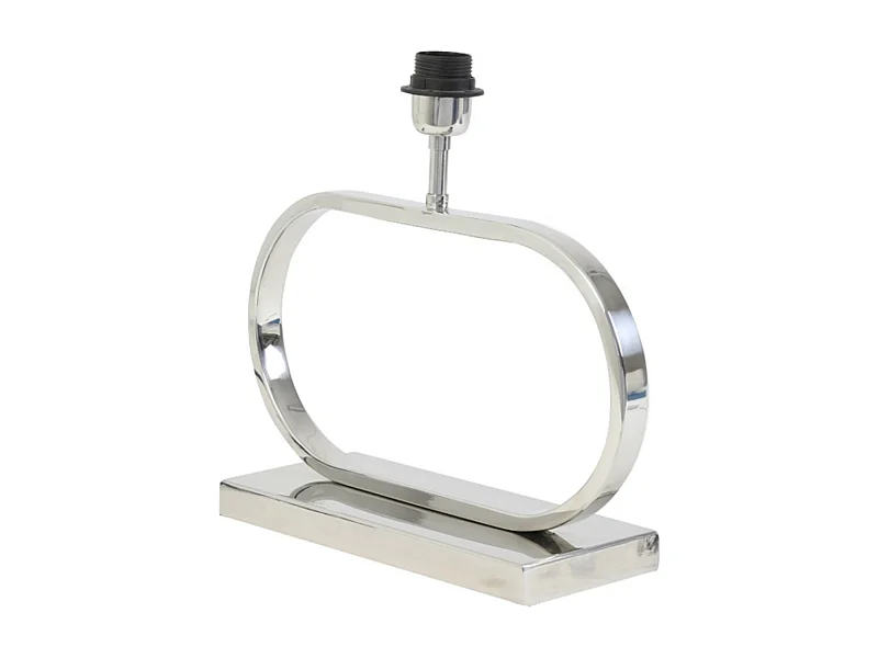 Pied de lampe JAMIRO - 37x13x29cm - Argent