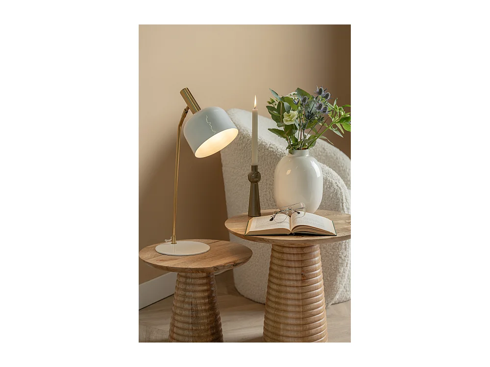 Smarte Tischlampe - Weiß